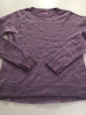 Zadig & Voltaire Cici Patch Sweater Womens Medium 100% Cashmere Knit Stars